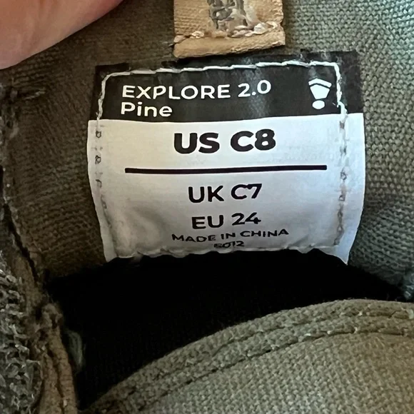 NWOT Splay Barefoot Explore 2.0 Shoes in Green - 8C - Picture 9 of 10